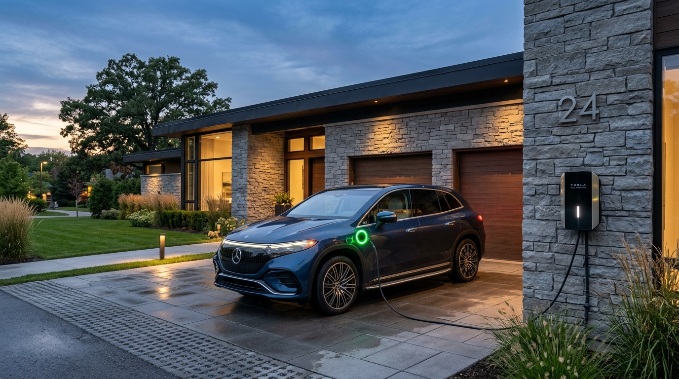 Smart EV Wallbox Charger Installation